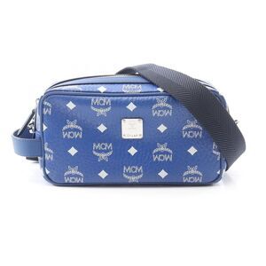 MCM Visetos Leather Shoulder Bag